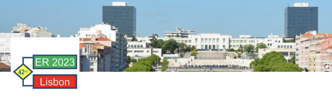 ER 2023 in Lisbon between November 6-9